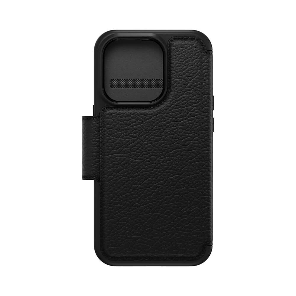 Otterbox Strada iPhone 14 Pro Max lompakkokotelo - musta