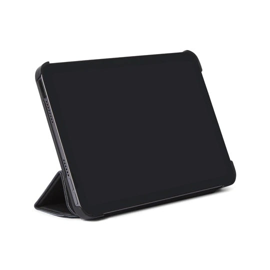 Decoded Slim Cover iPad Mini 6, mustaa nahkaa