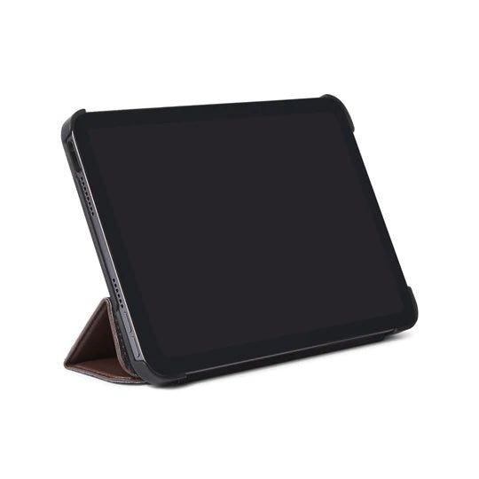 Decoded Slim Cover iPad Mini 6, ruskeaa nahkaa